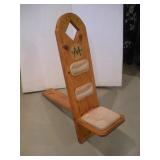 NATIVE AMERICAN STARGAZING CHAIR W/