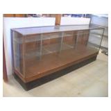 VINTAGE 8FT GLASS DISPLAY CASE 95X20X40