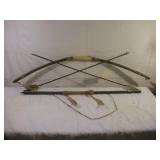 NATIVE AMERICAN BOW AND ARROWS