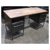 METAL FRAMED DESK 60X24X30