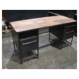 METAL FRAMED DESK 60X24X30