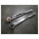 2 WILLIAMS 1/2 IN DRIVE RATCHETS