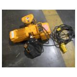 HARRINGTON 1/4 TON 115V ELECTRIC CHAIN HOIST W/