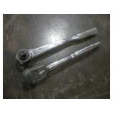 2 WILLIAMS 1/2 IN DRIVE RATCHETS