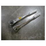 2 WILLIAMS 1/2 IN DRIVE RATCHETS