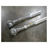 2 WRIGHT 1/2 IN DRIVE RATCHETS