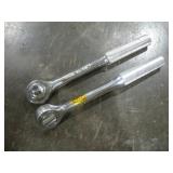 2 WRIGHT 1/2 IN DRIVE RATCHETS