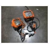 2 HALOGEN WORK LIGHTS
