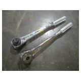 2 WILLIAMS 1/2 IN DRIVE RATCHETS