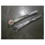 2 WILLIAMS 1/2 IN DRIVE RATCHETS