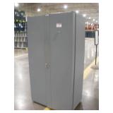 HEAVY DUTY C&H METAL STORAGE CABINET 38X24X73