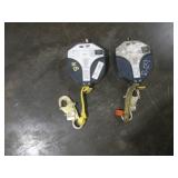 (2) 3M RETRACTABLE LANYARDS 300LB CAP