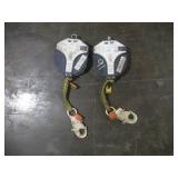 (2) 3M RETRACTABLE LANYARDS 300LB CAP