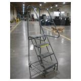 BALLYMORE METAL STEPS ON WHEELS 71IN TALL