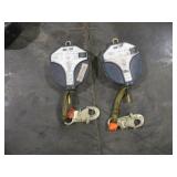 (2) 3M RETRACTABLE LANYARDS 300LB CAP