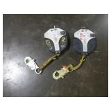 (2) 3M RETRACTABLE LANYARDS 300LB CAP