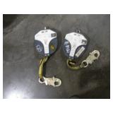 (2) 3M RETRACTABLE LANYARDS 300LB CAP