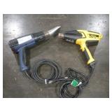 2 HEAT GUNS