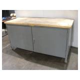 LITTLE GIANT BUTCHER BLOCK TOP WORK STATION