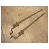 (2) 5FT BAR CLAMPS