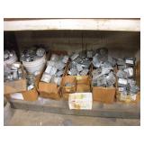 ELECTRICAL JUNCTION BOXES CONTENTS OF SHELF