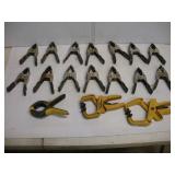 17 SPRING ASSISTED CLAMPS