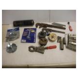 ASSORTED PLUMBING TOOLS