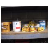 STAINS AND CLEARS CONTENTS OF SHELF