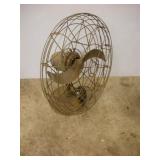 VINTAGE "FRESHENED AIR" 24IN METAL FAN (WORKS)