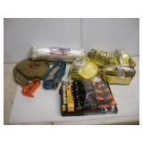 RATCHET STRAPS AND NYLON ROPE