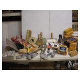 ASSORTED DRYWALL TOOLS