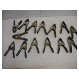 14 SPRING ASSISTED CLAMPS