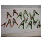 14 SPRING ASSISTED CLAMPS