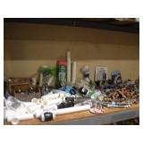 PLUMBING HARDWARE CONTENTS OF SHELF