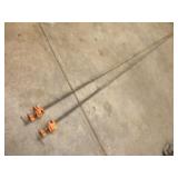 (2) 10FT PIPE CLAMPS