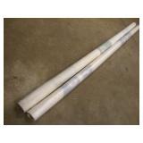 2 PARTIAL ROLLS OF HOUSE WRAP