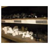 ASSORTED ABS AND PVC PIPE