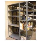 3 METAL SHELVES (NO CONTENTS)