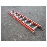 WERNER 16 FT FIBERGLASS EXT LADDER