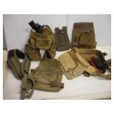 ASSORTED TOOL BELTS AND HOLSTERS