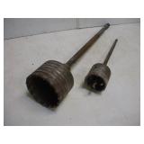 2 1/2 AND 4IN MASONARY HOLE SAWS