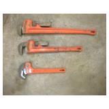 RIGID PIPE WRENCHES 12-18-24IN