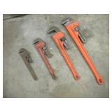 PIPE WRENCHES 12-14-18-24IN