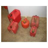 PLASTIC FUEL CANS LARGEST 5GAL