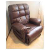 LEATHER HEATED MASSAGE LIFT CHAIR
