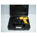 DEWALT CORDLESS DRILL W/