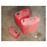 PLASTIC FUEL CANS