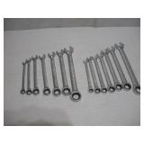 ASSORTED GEAR WRENCHES