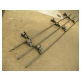 LED TRACK LIGHTING (3) 12FT SECTIONS W/ 9 LED