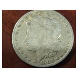 1900o US MORGAN SILVER DOLLAR COIN